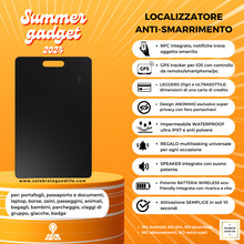 Smart Card™ ✦ localizzatore GPS portafoglio e oggetti, ultrasottile, waterproof, wireless - Celebrate Life Club